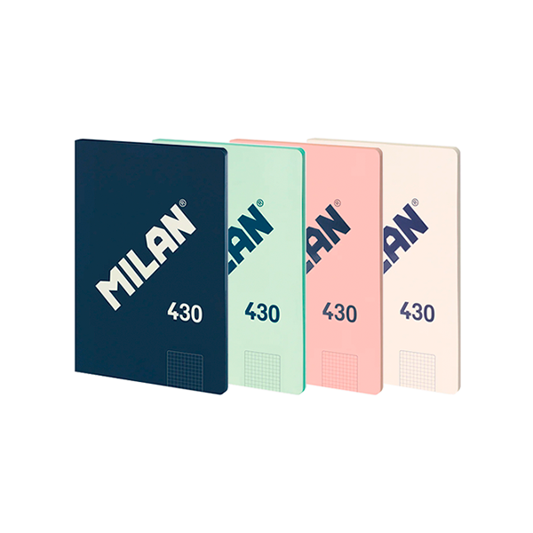 Libreta Milan 430 encolada 430 A4 48 h. 95 g 5x5